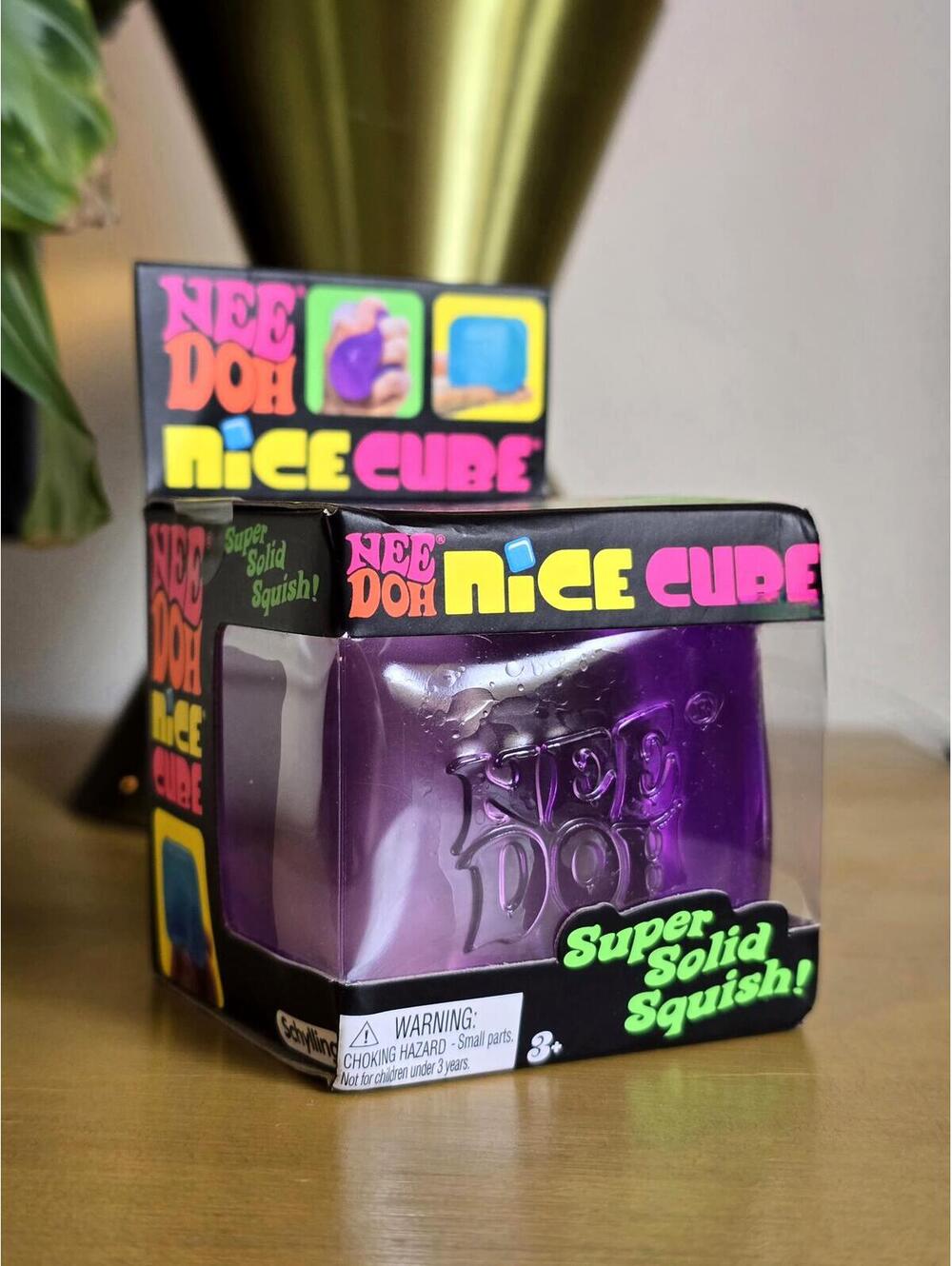 NIB Needoh Nice Cube - Purple